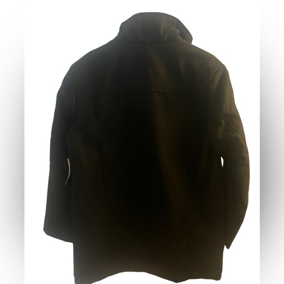 NWT George Martin Wool Blend Casual Black Jacket sz M - Picture 3 of 15